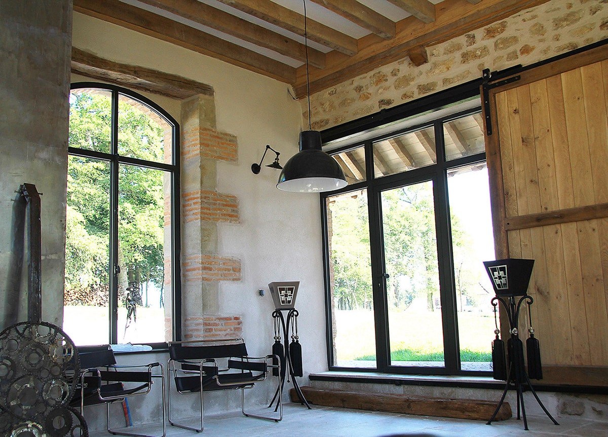 Portes fenetres acier Dijon