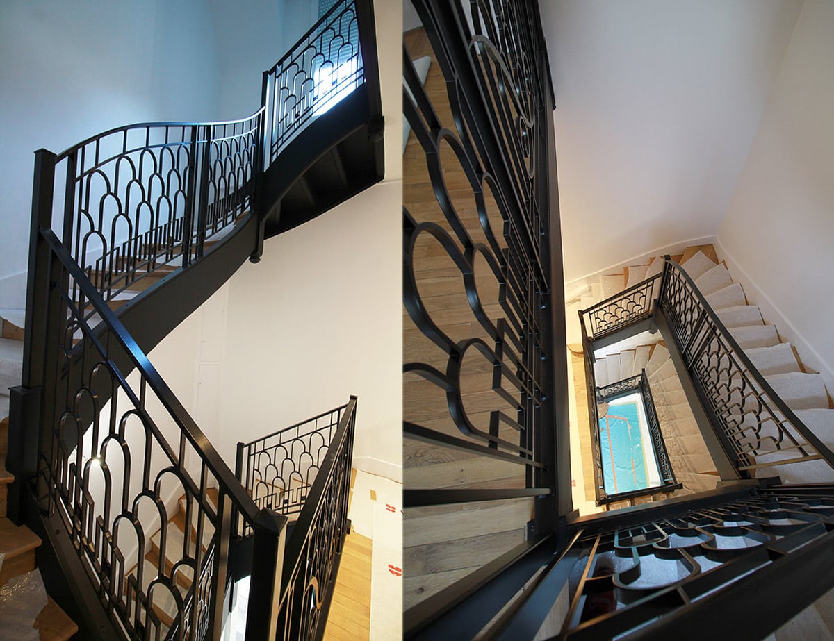 Garde corps acier Dijon