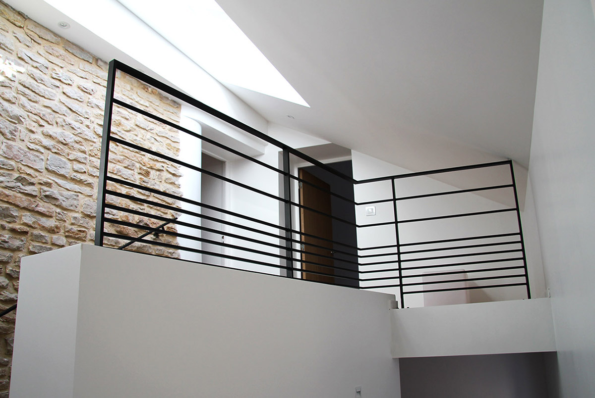 Garde corps acier Dijon