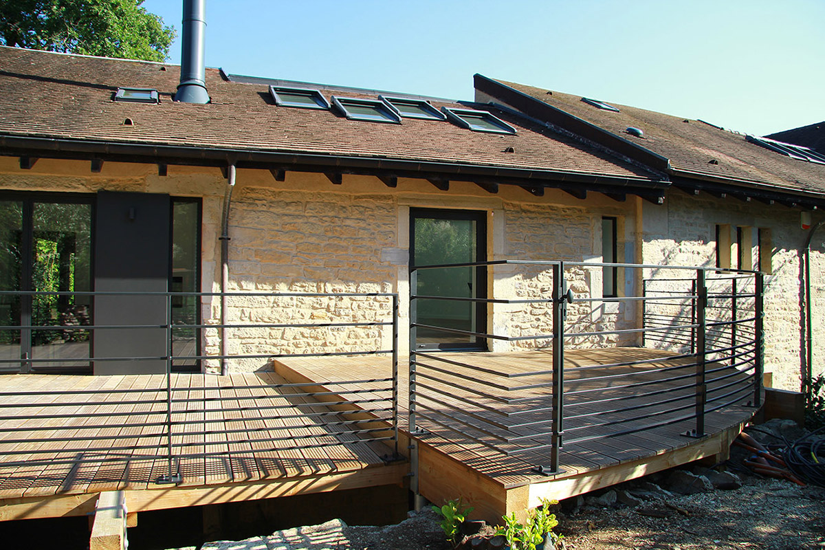 Garde corps acier Dijon