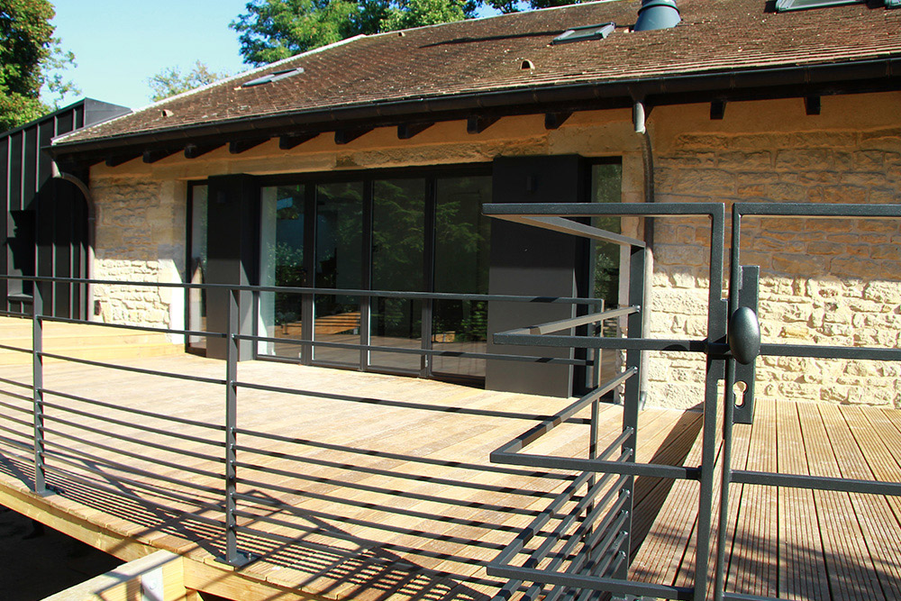 Garde corps acier Dijon