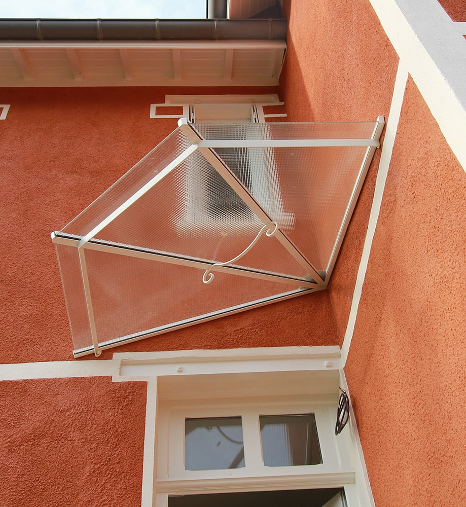 Marquise acier à Dijon