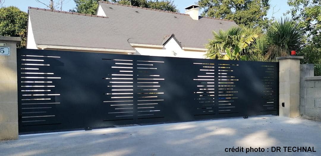 Portails aluminium à Dijon