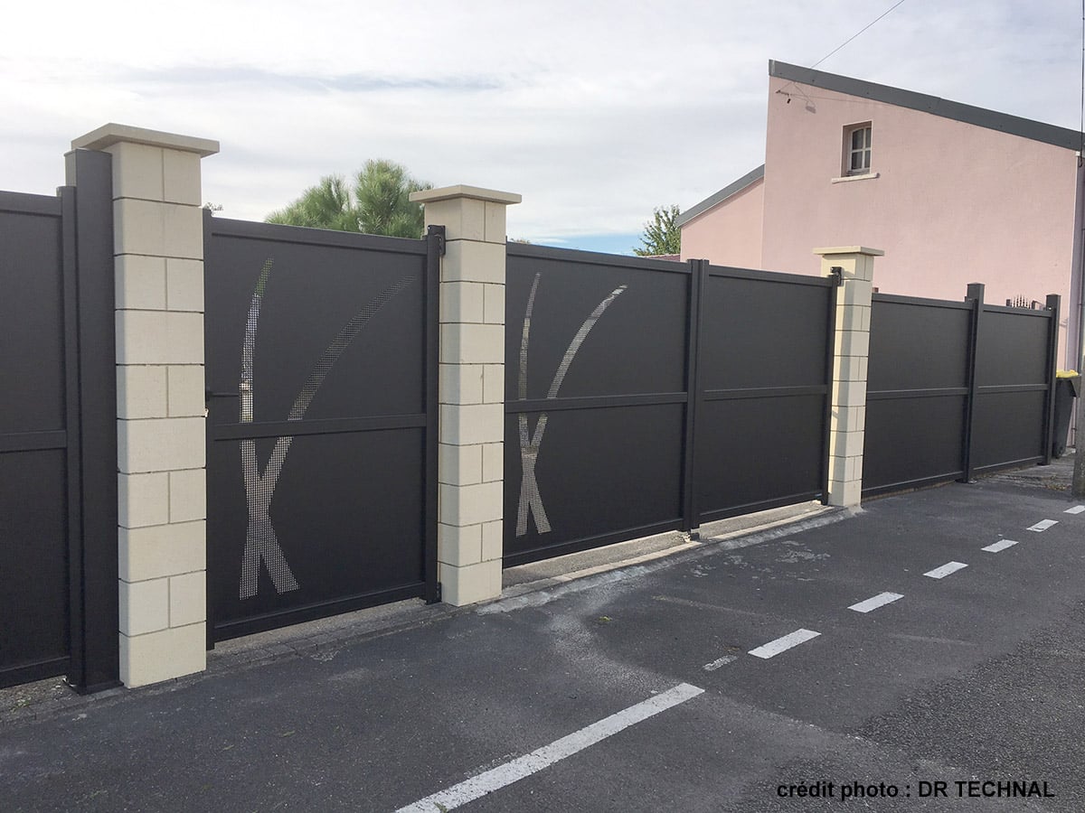 Portails aluminium à Dijon