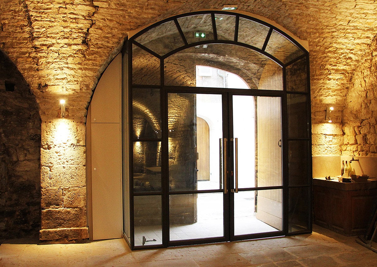 Porte acier cuverie Dijon