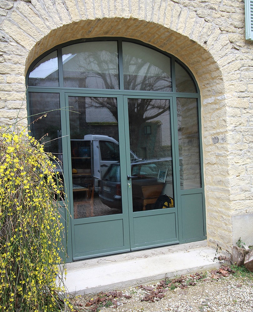 Portes fenetres acier Dijon