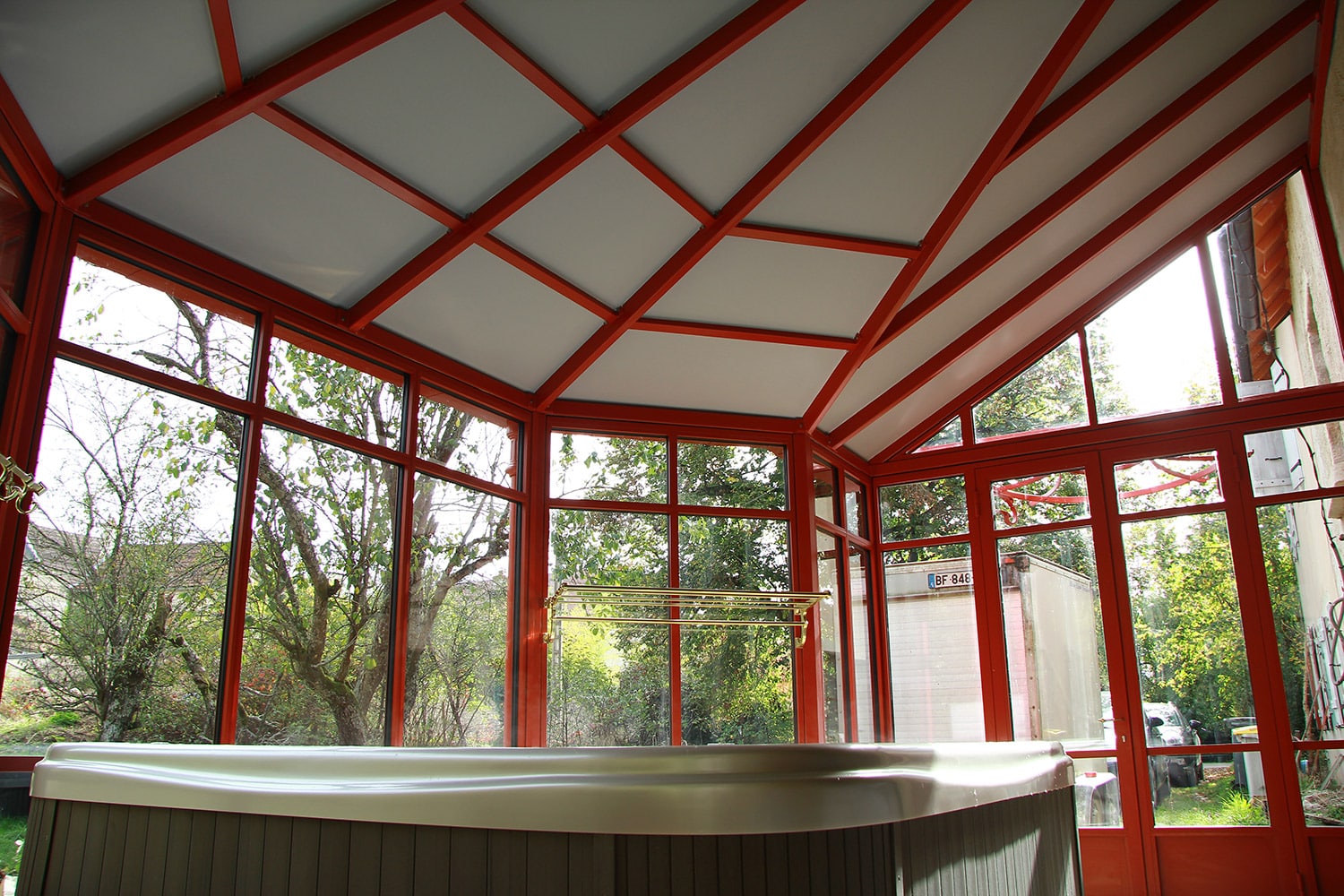 Véranda acier Boudier Dijon