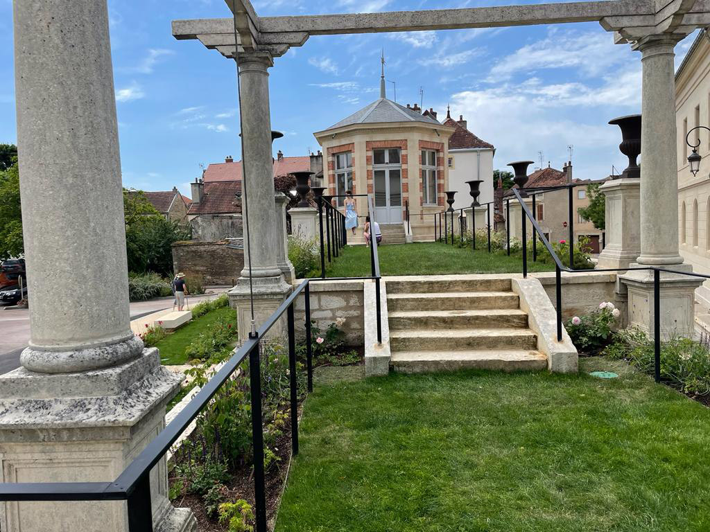 Garde corps acier Is sur Tille