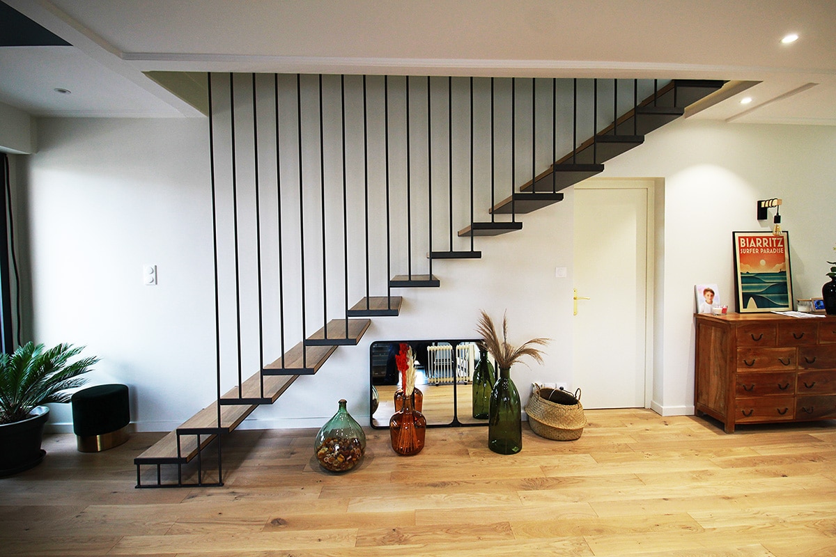 Escalier-acier-droit-dijon