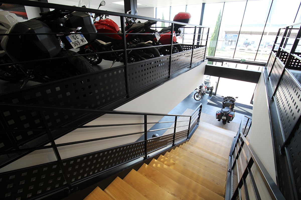 Escalier acier Dijon