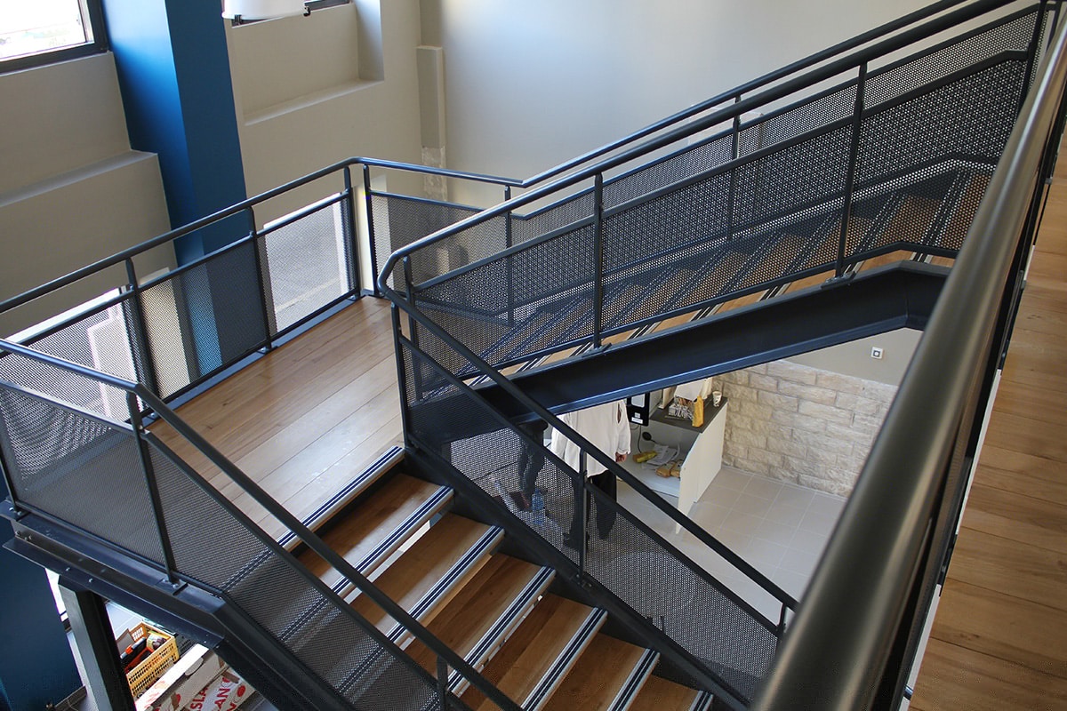 Escalier acier dijon