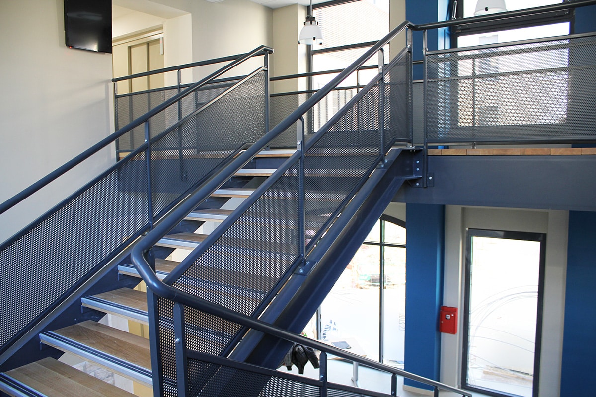 Escalier acier dijon