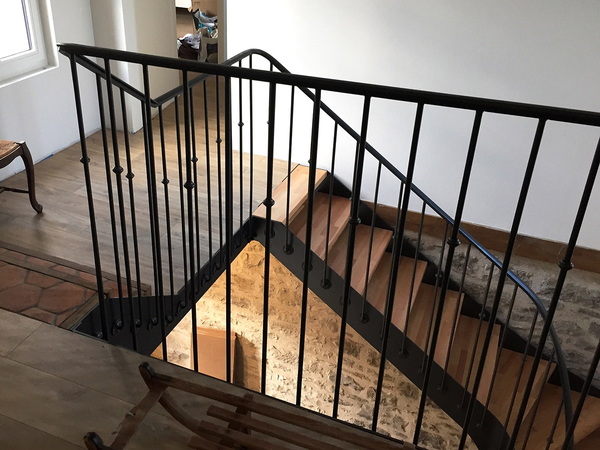 Escalier acier dijon