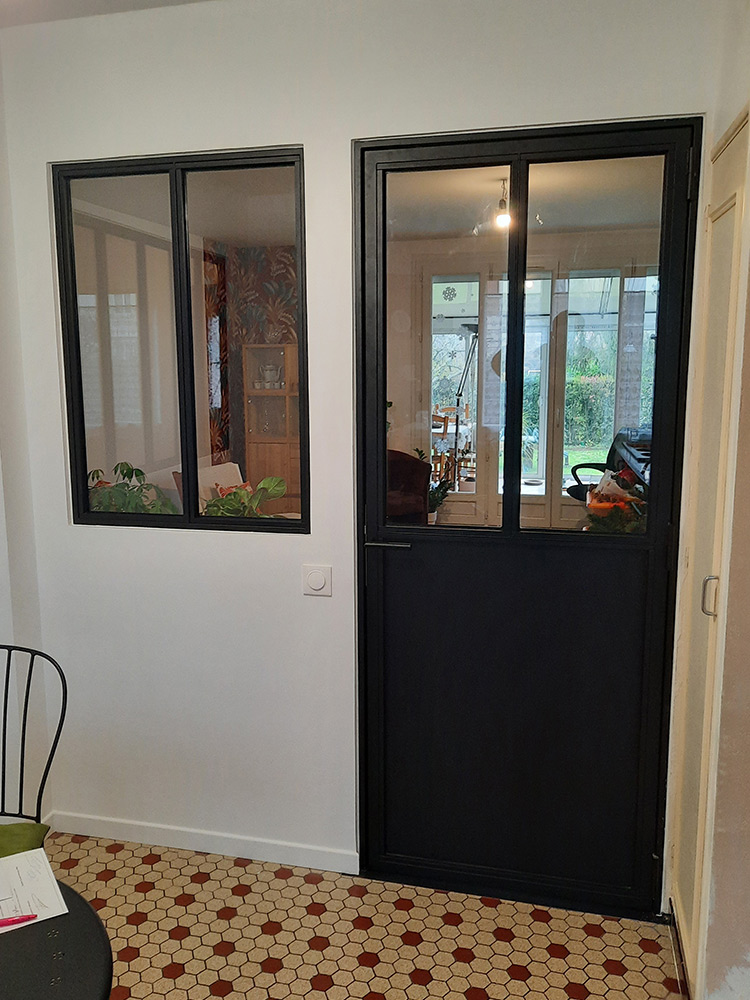 Porte et fenêtre acier Dijon