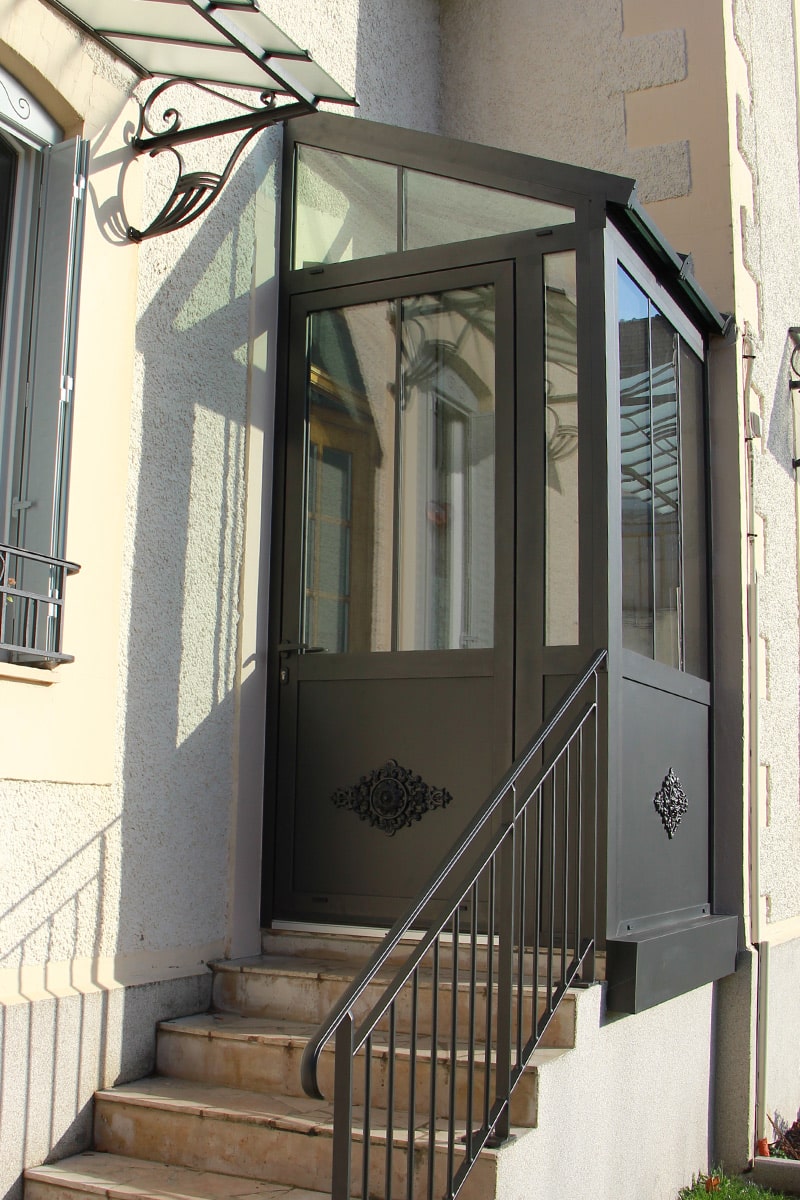 porte11 Portes aluminium Technal à Dijon