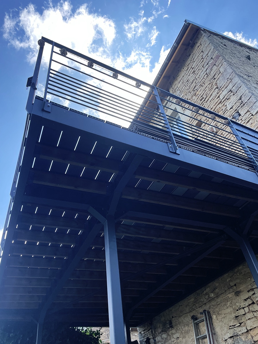 Balcons acier Dijon