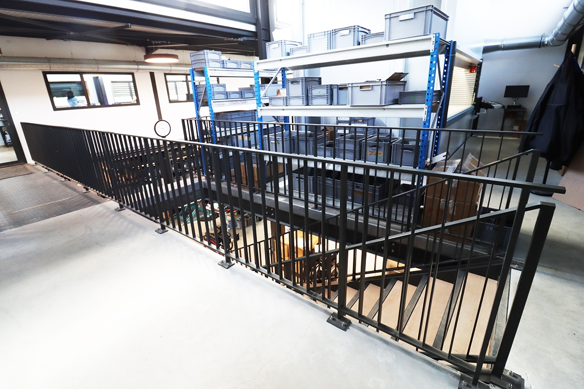 Escalier acier Dijon