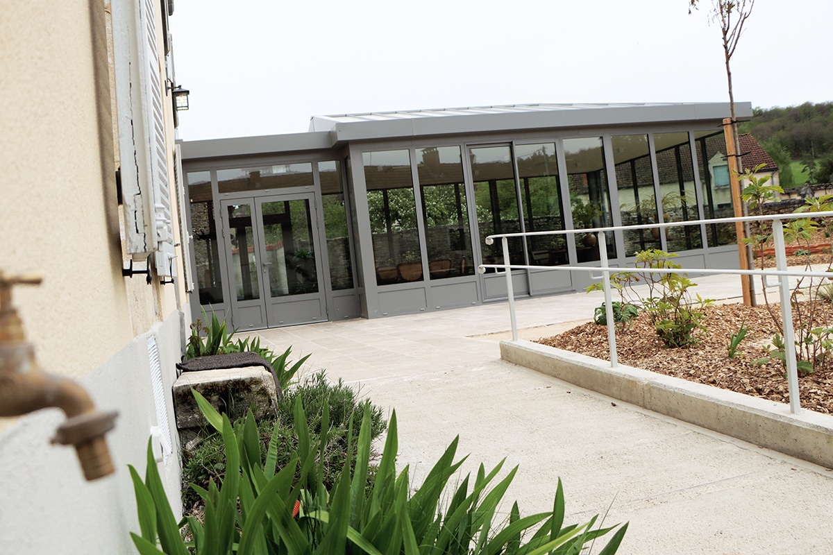 Véranda acier Dijon