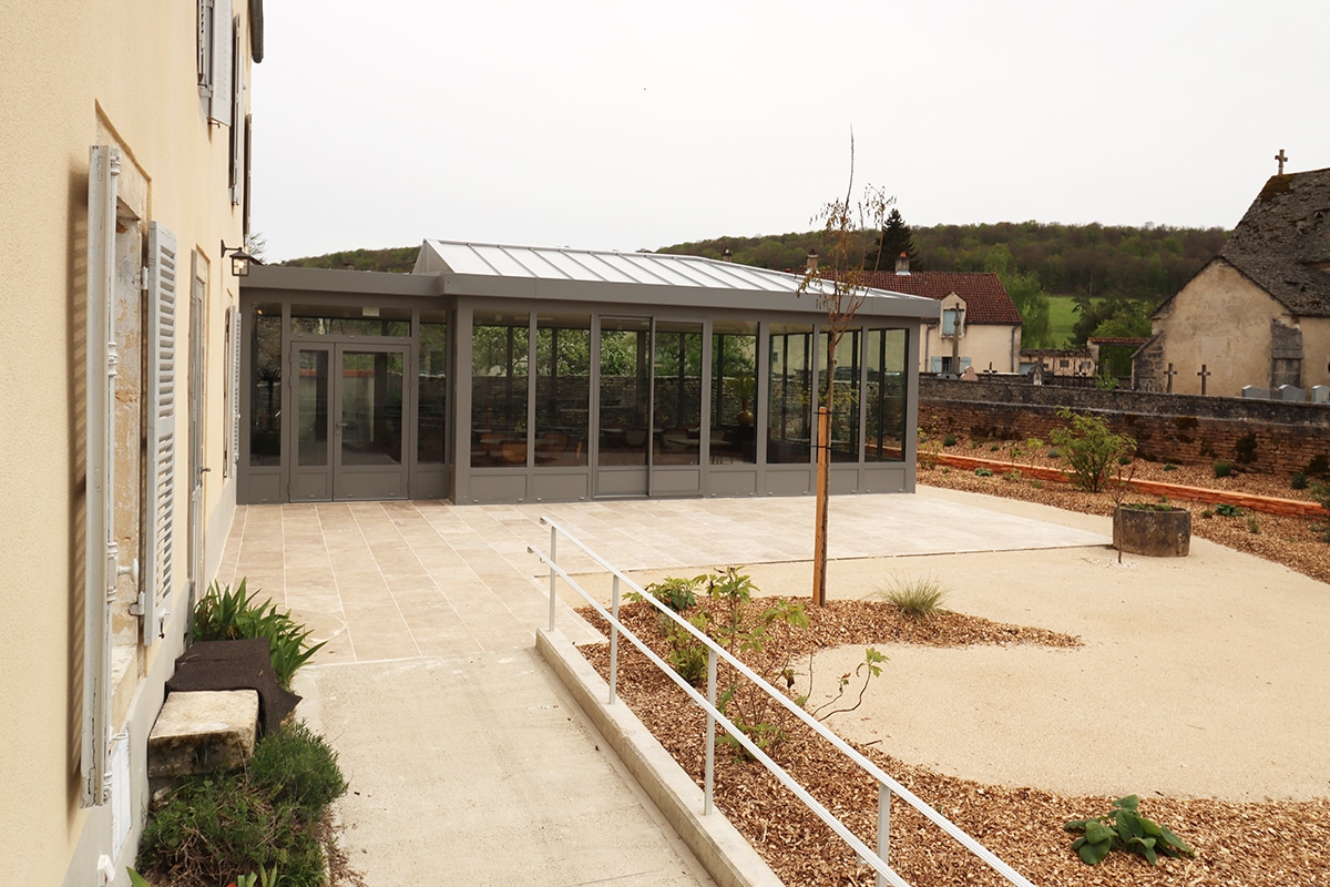 Véranda acier Dijon