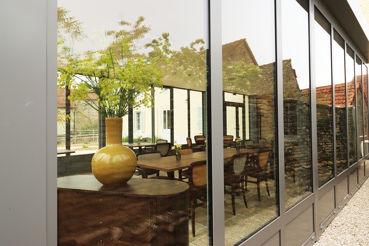 Véranda acier à Dijon