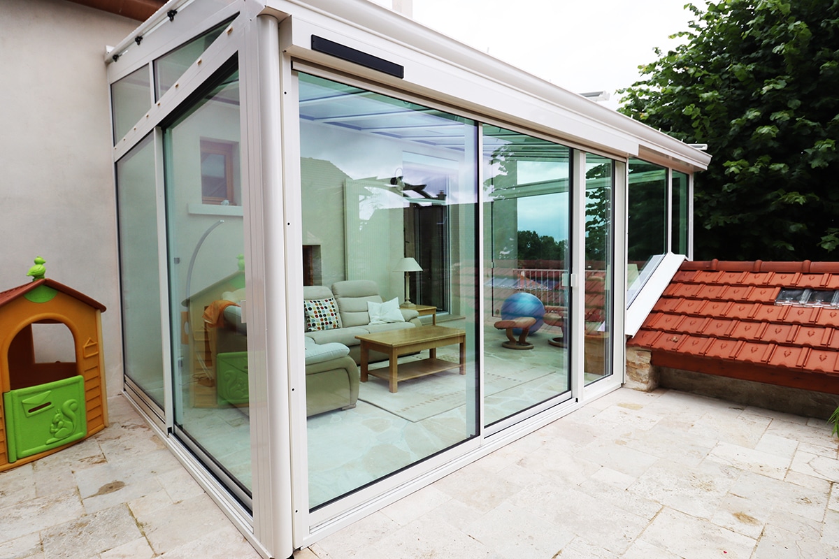 Véranda aluminium à Dijon