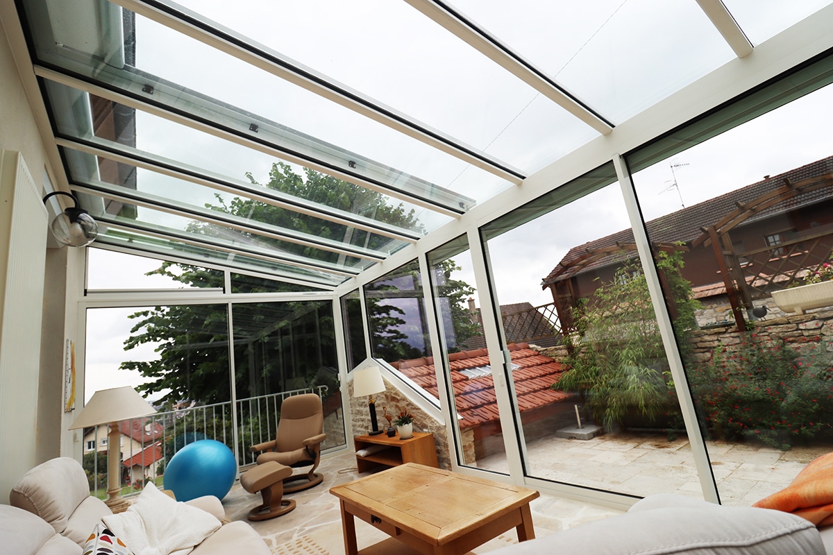 Véranda aluminium à Dijon